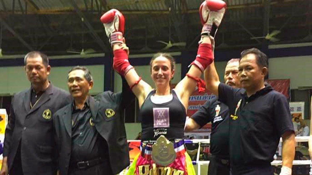 Yohanna Alonso es coronada como nueva campeona del mundo de muay thai.