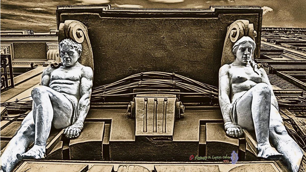 ‘Los Titanes de Padre Isla. Avda. Padre Isla’. | AUGUSTO E. LÓPEZ CALVO