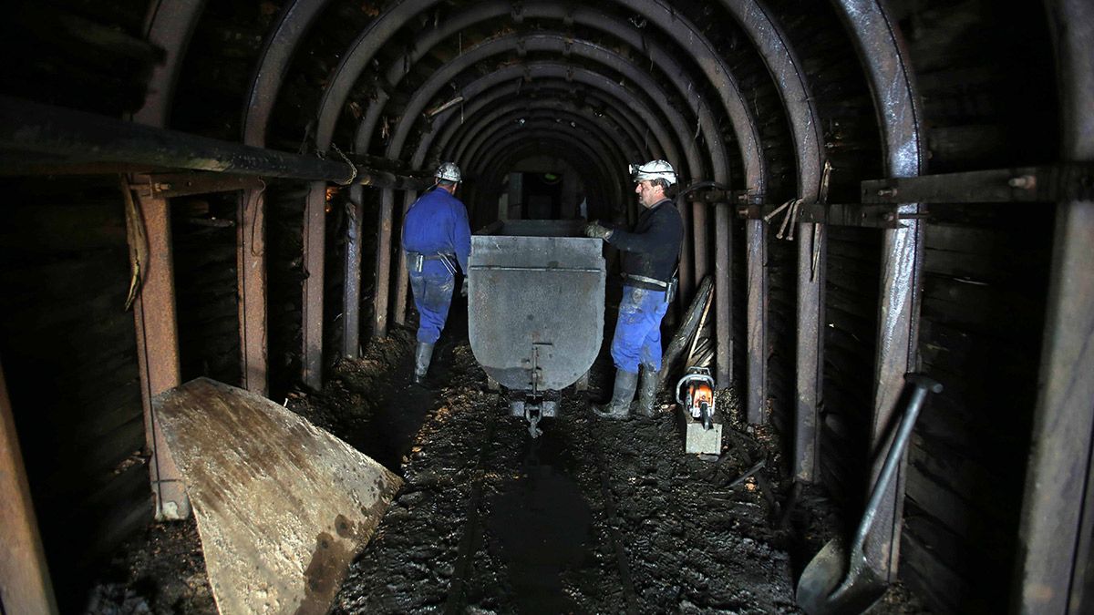 Fotografía de archivo de una instalación minera como la que se quiere hacer visitable en Caboalles. | ICAL