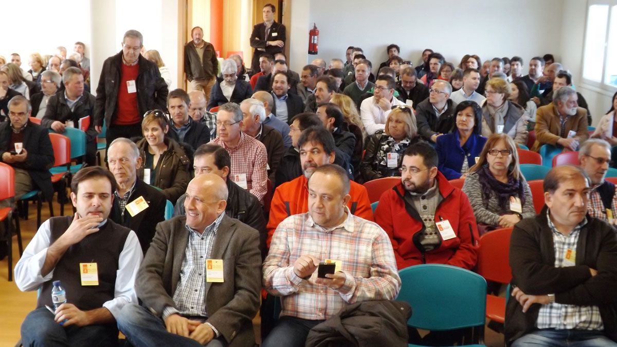 Imagen de la reunión de la Ejecutiva provincial del PSOE que tuvo lugar este sábado.
