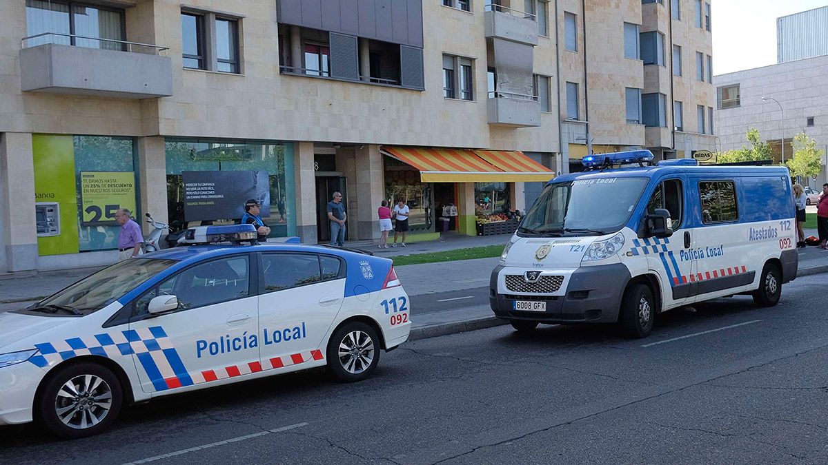 Vehículos de la Policía Local que se renovarán en León. | DANIEL MARTÍN