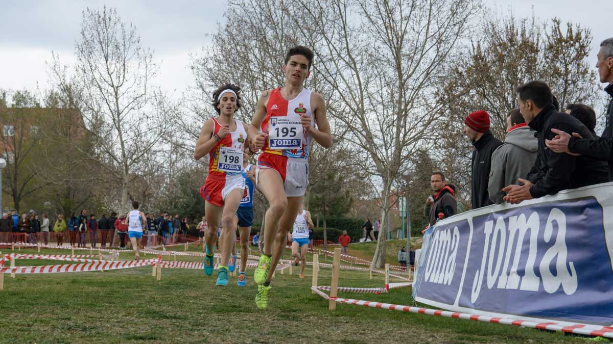 Jorge Blanco y Raúl Celada fueron lo más destacado de los atletas leoneses en Alcobendas. | SPORTMEDIA