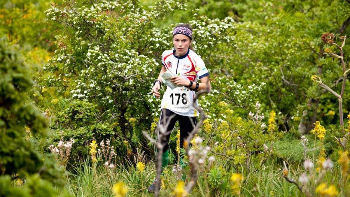 La subcampeona del mundo de Orientación, Laura Fidalgo, durante el campeonato celebrado en Palermo (Italia). | ICAL