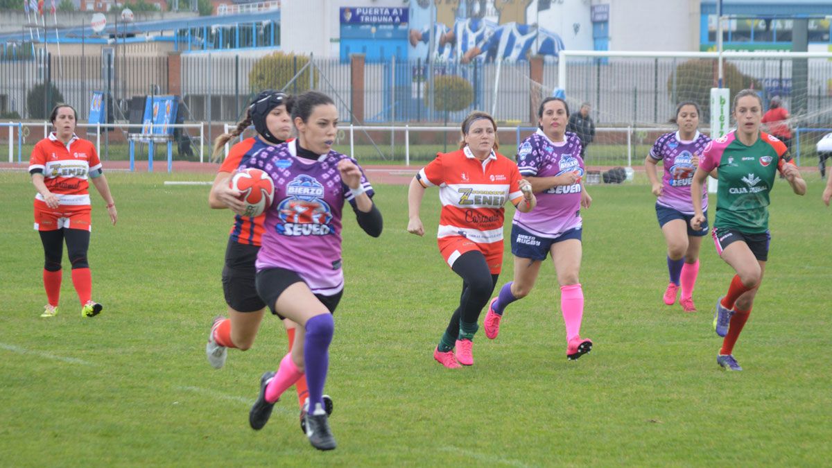 Partido de la Copa Promoción Femenina este sábado en Ponferrada.