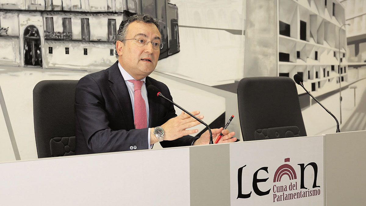 El portavoz del PP, Fernando Salguero. | CÉSAR