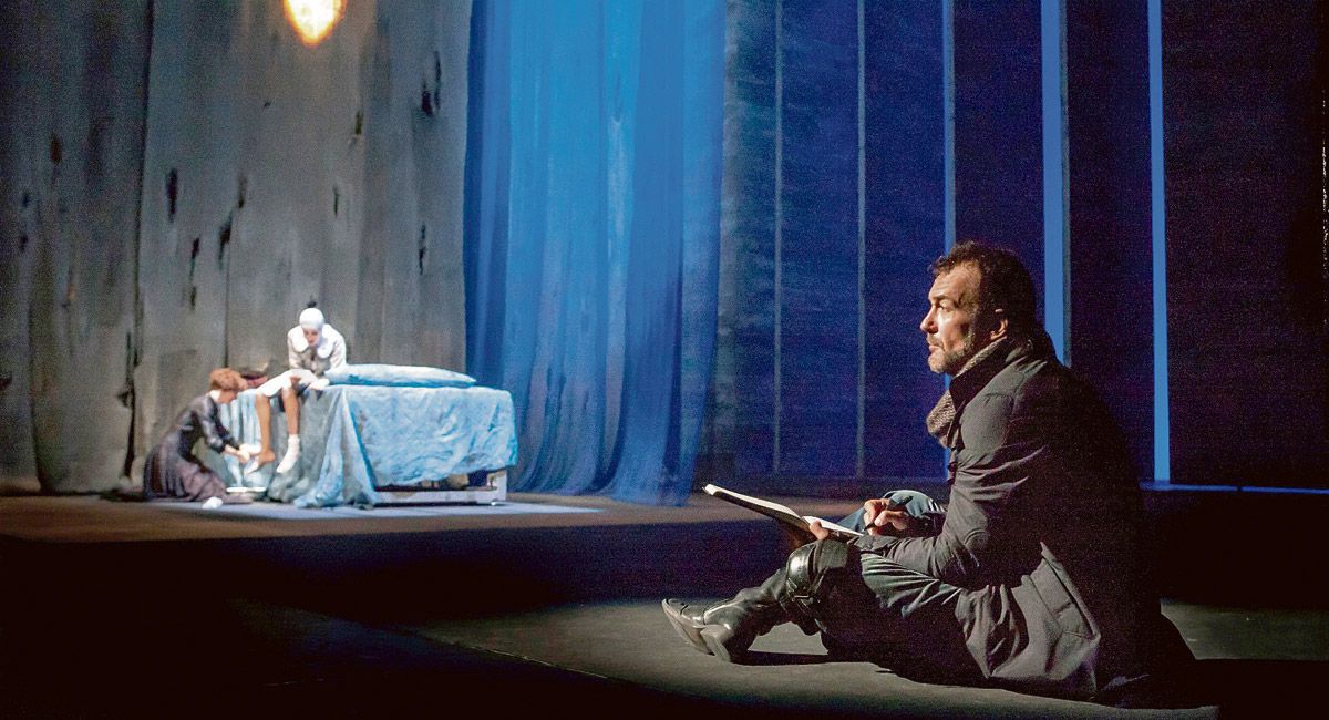 José Luis García-Pérez en su encarnación de Tenorio en la función dirigida por Blanca Portillo que hoy llega al Auditorio.