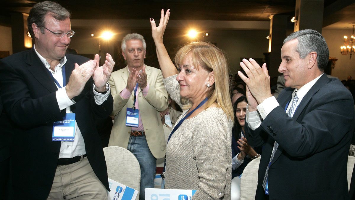 El 16 de junio de 2012 Isabel Carrasco asumía su tercer mandato como presidenta del PP de León. | CAMPILLO (ICAL)