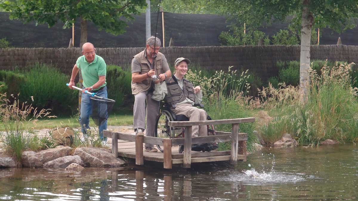 Los discapacitados serán protagonistas en la Semana Internacional de la Trucha. | R.P.N.