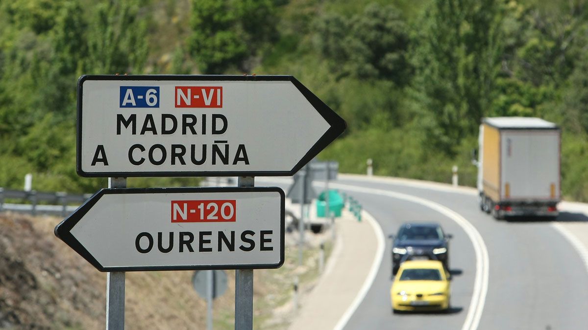 Imagen de la carretera N-120, el vial que actualmente atraviesa la zona. | Ical Imagen de la carretera N-120, el vial que actualmente atraviesa la zona. | Ical