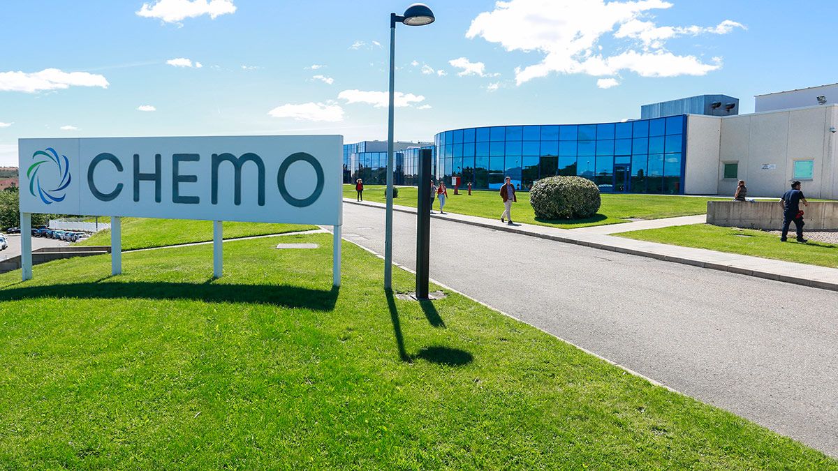 Imagen de la nueva planta del Grupo Chemo en León. | ICAL Imagen de la nueva planta del Grupo Chemo en León. | ICAL