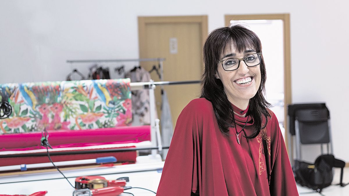 Susana Escribano lleva años con una marca de moda propia. | JAVIER LANZA
