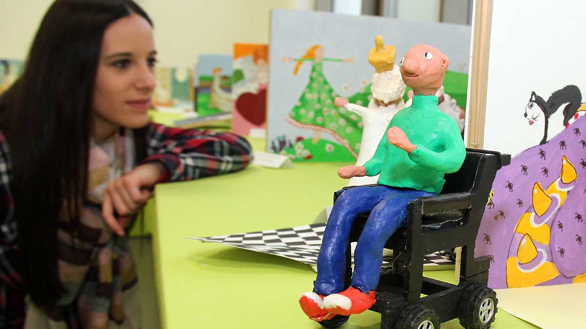 Una de las personas que han participado en la investigación del Centro de Referencia Estatal de la Discapacidad de San Andrés. | L.N.C.