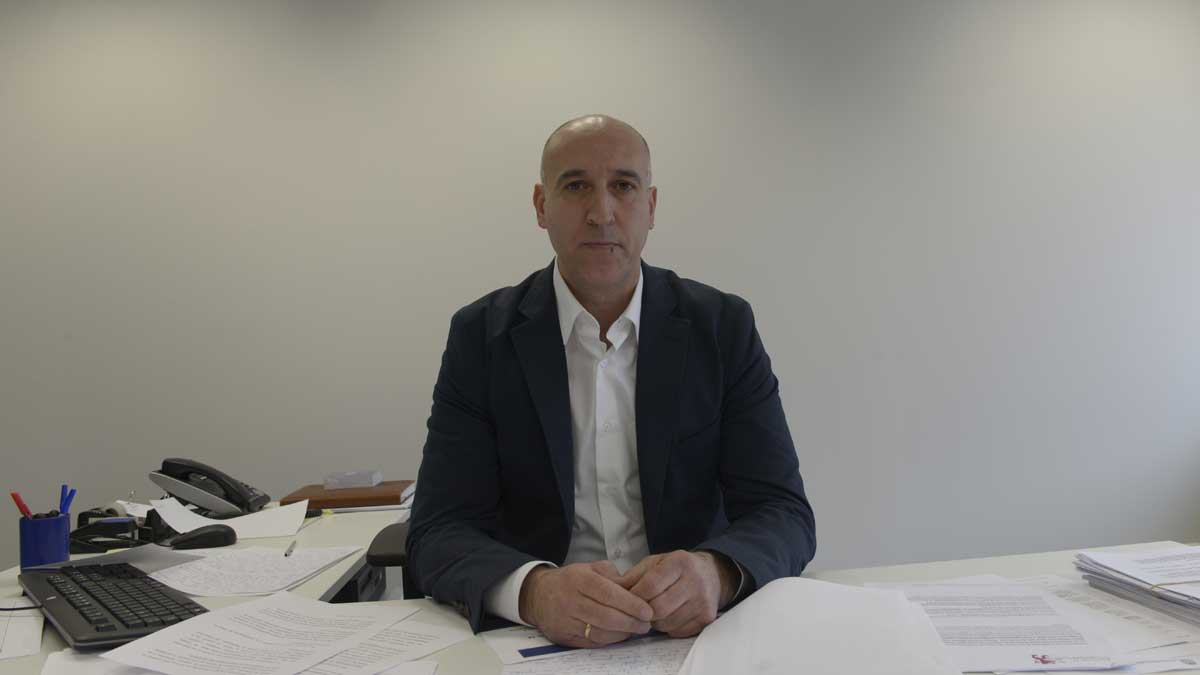 José Antonio Diez, candidato del PSOE a la Alcaldía de León