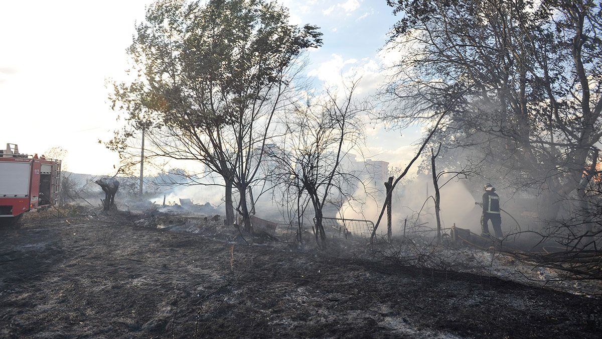 Imagen de archivo de un incendio en la provincia de León. | DANIEL MARTÍN