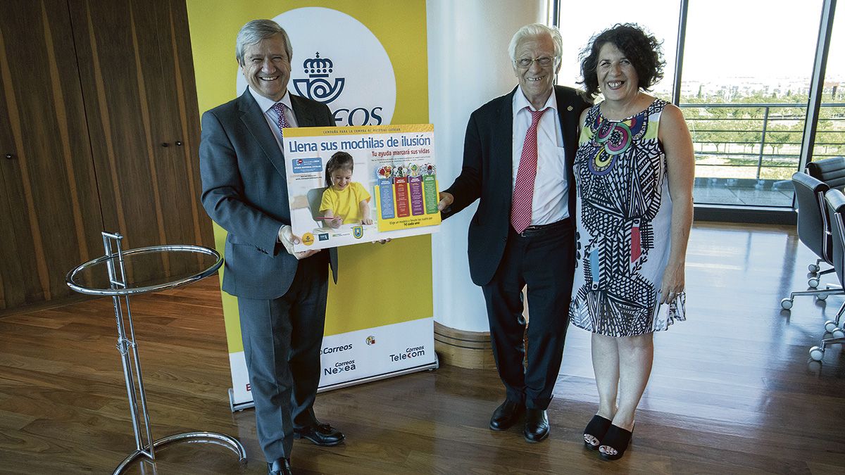 Un instante de la presentación de la iniciativa solidaria de Mensajeros de la Paz, que alcanza su cuarta edición. | L.N.C.