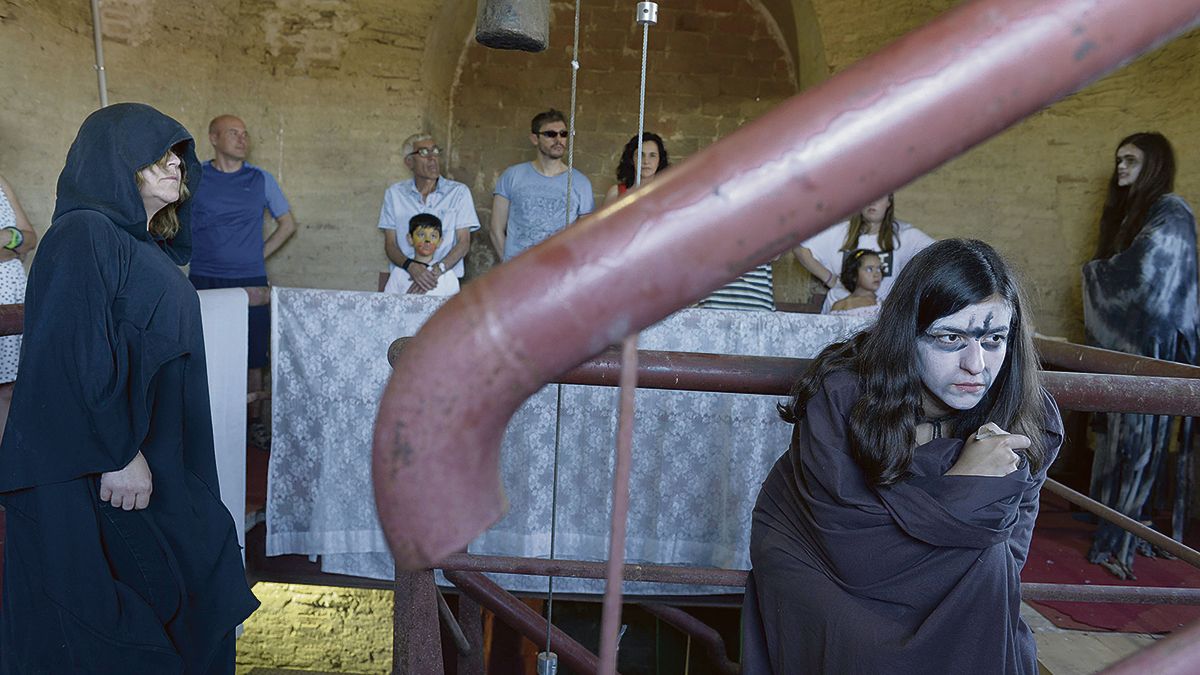 Encuentro de juglares de Sahagún el pasado verano. | DANIEL MARTÍN Encuentro de juglares de Sahagún el pasado verano. | DANIEL MARTÍN