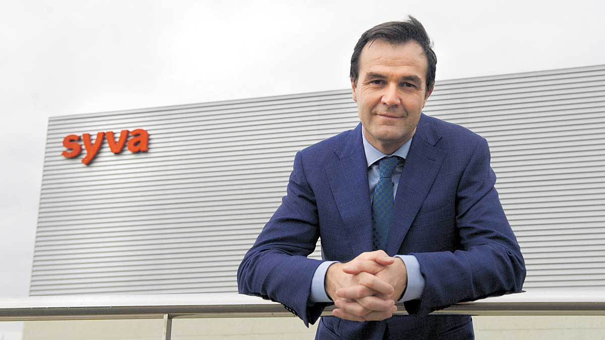 El nuevo director general de Laboratorios Syva, César Carnicer, en las instlaciones del Parque Tecnológico. | M.P.