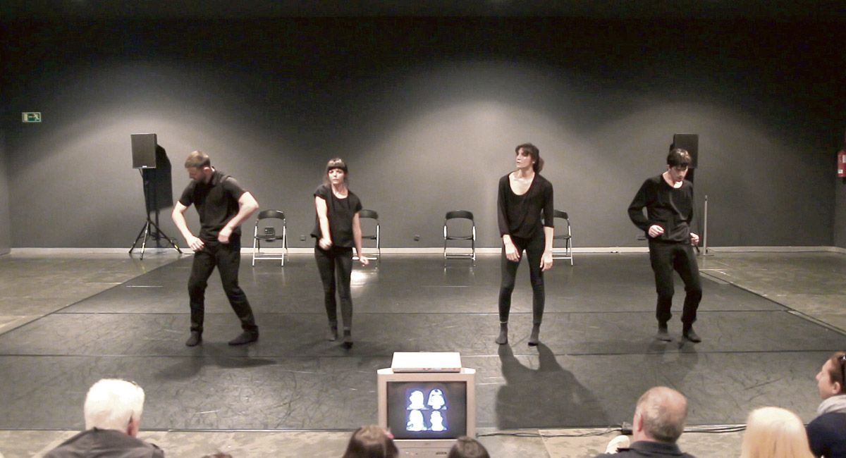 Los cuatro coreógrafos y bailarines protagonistas del proyecto ‘No Half Measures’ que hoy llega al Musac.