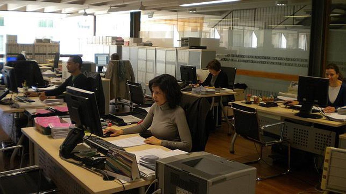 Imagen de archivo de una oficina. | ABC
