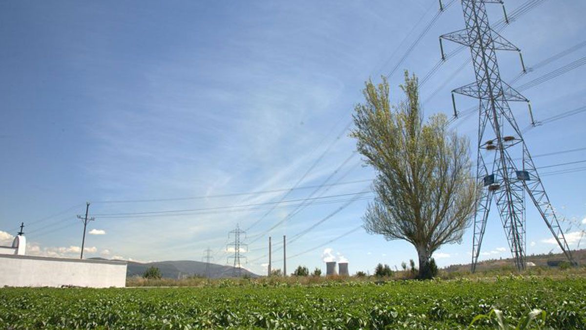 Paisaje berciano, en una imagen tomada por Anxo Cabada.