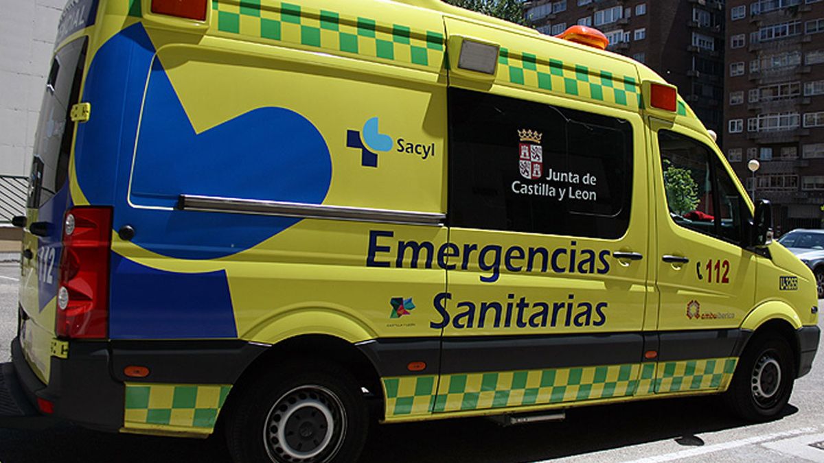 La mujer herida fue trasladada al Hospital Río Hortega de Valladolid.