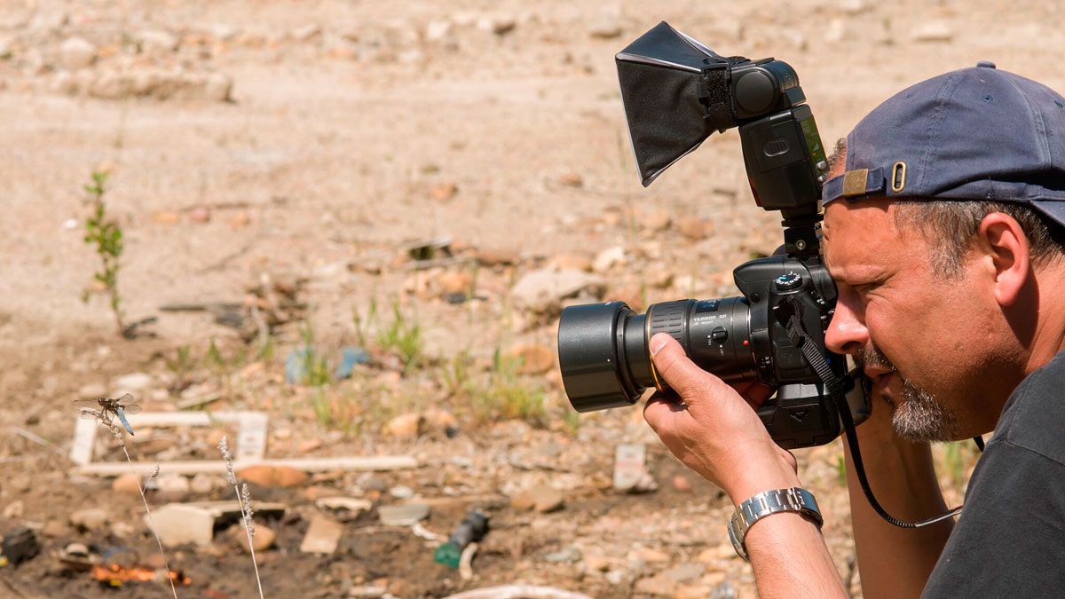 Javier Díaz Barrera es un consumado especialista en la fotografía macro. | JAVIER VALLADARES