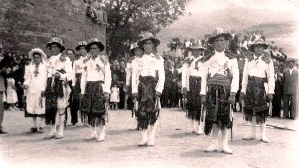 Los danzantes de Corporales, ellos representaban la famosa ‘Danza de Nabucodonosor’, recuperada con el tiempo