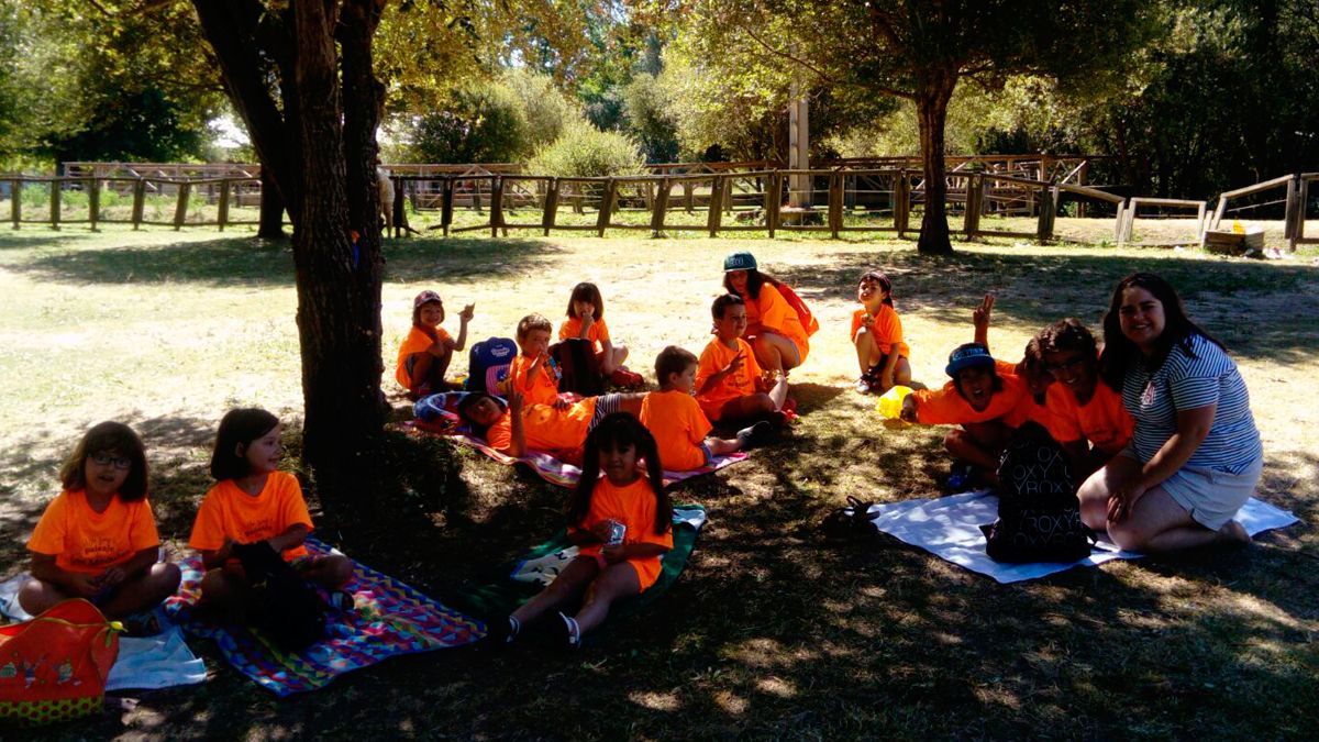 Los niños disfrutan con talleres en los que descubren el mundo astur y romano. | FUNDACIÓN MÉDULAS