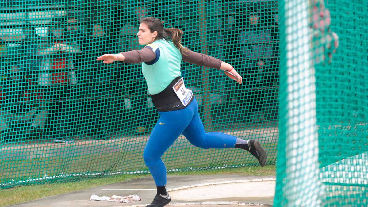 Imagen de archivo de Sabina Asenjo durante una competición.