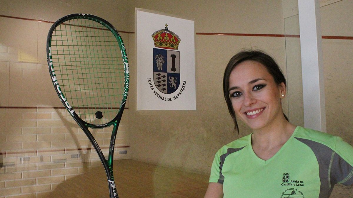 La informática y jugadora de squash Gemma Villarroel. | L.N.C.