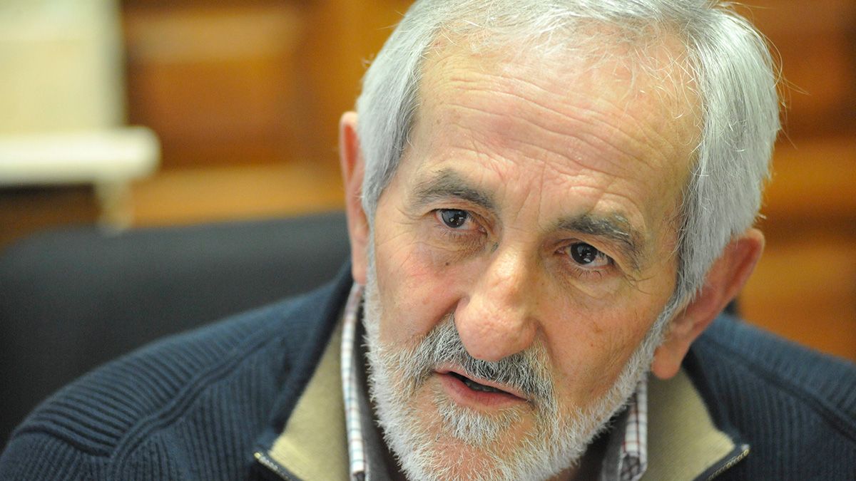 Matías Llorente, presidente de la Comunidad de Regantes de la Margen Izquierda del Porma. | D. MARTÍN Matías Llorente, presidente de la Comunidad de Regantes de la Margen Izquierda del Porma. | D. MARTÍN