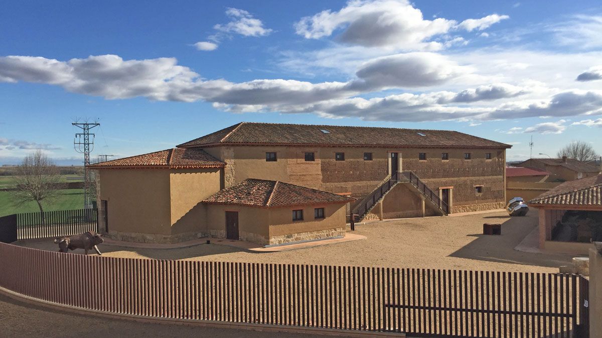 Vista de La Panera del Museo de la Industria Harinera de Gordoncillo. | JAVIER REVILLA