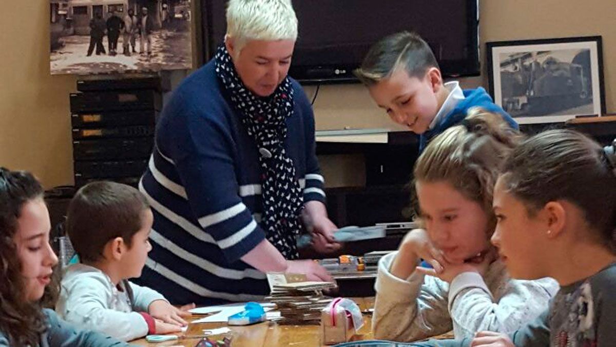 Imagen de archivo de un taller infantil en el Museo del Ferroviario. | L.N.C. Imagen de archivo de un taller infantil en el Museo del Ferroviario. | L.N.C.