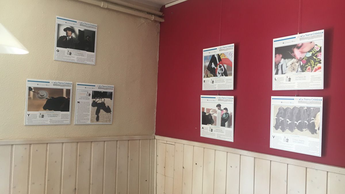 La exposición de las contraportadas taurinas de Mauricio y Fulgencio se podrá visitar hasta finales de agosto.