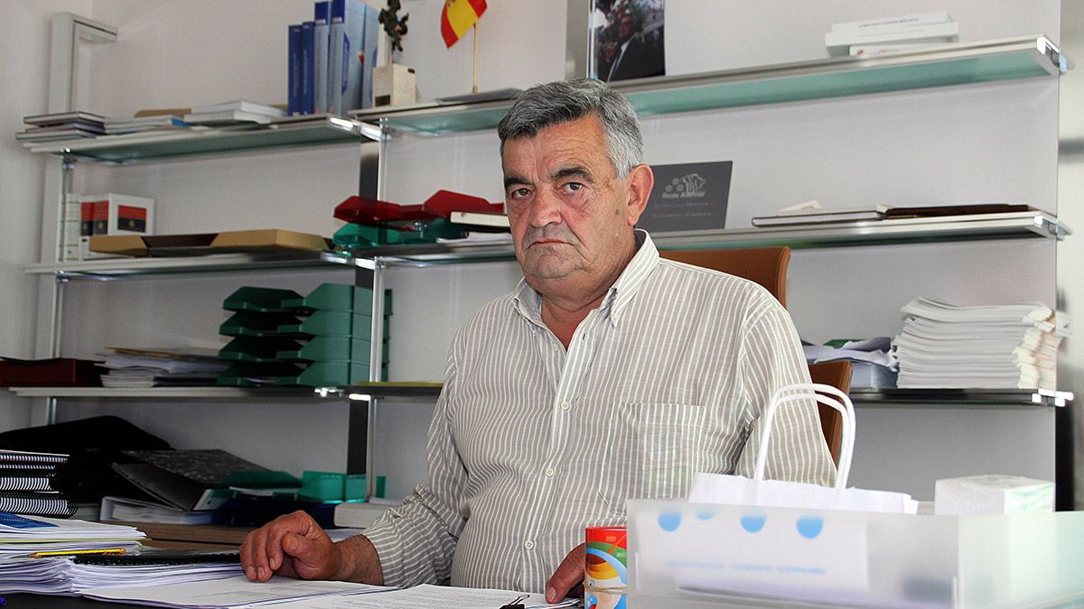 El alcalde de Sariegos, Ismael Lorenzana, en una imagen de archivo. | ICAL