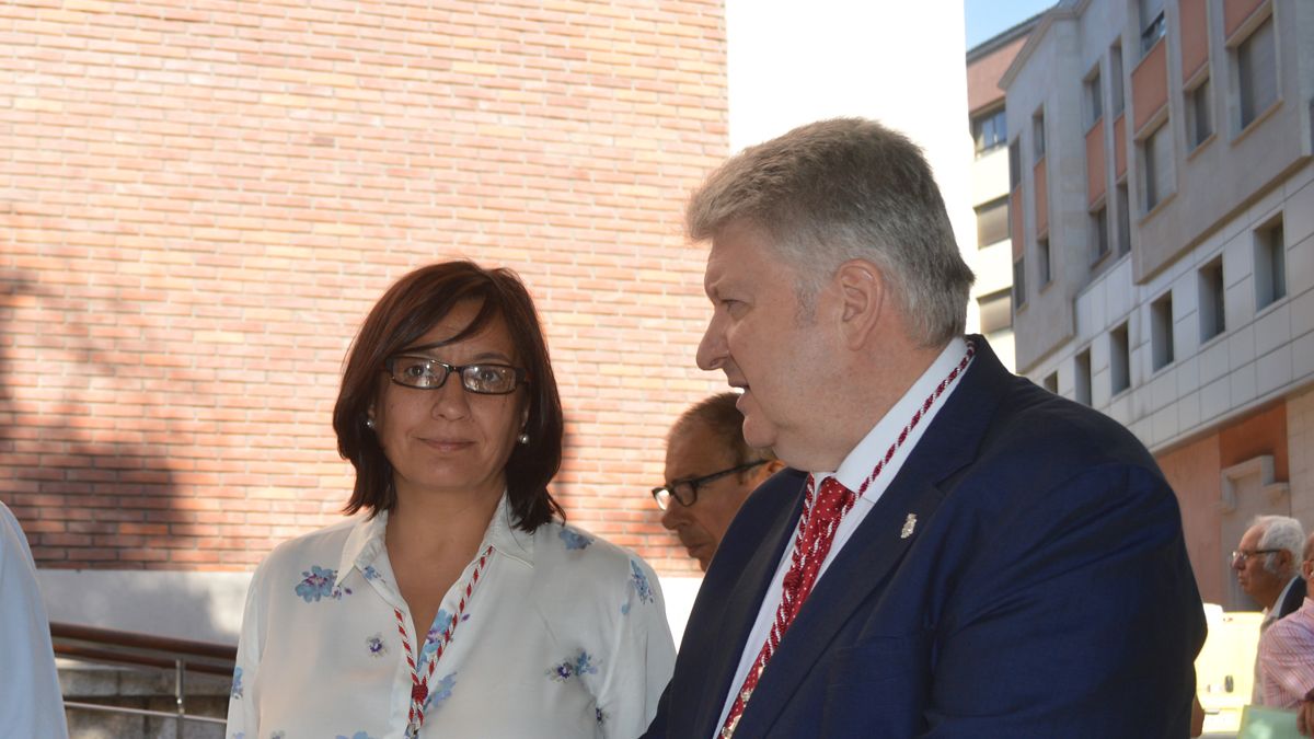 La concejala de Hacienda antes de participar en el Voto de Villa. | MAR IGLESIAS