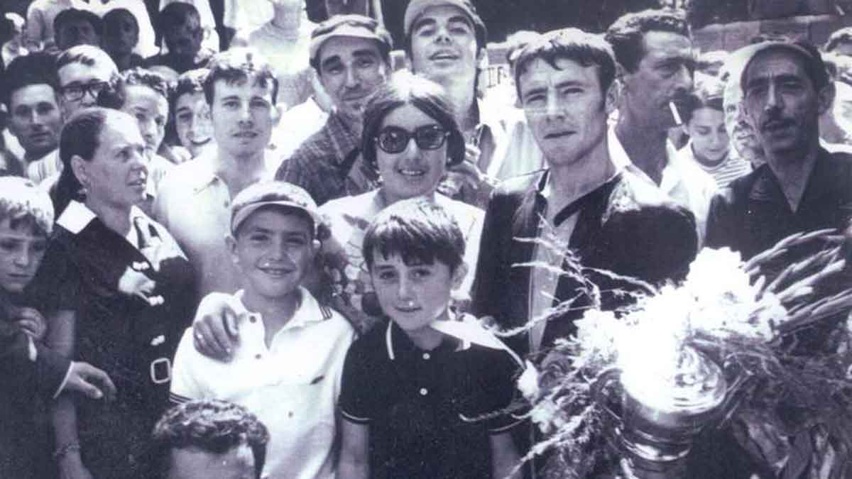 Ángel Nieto debutó en la carrera de La Bañeza en el año 1968. | L.N.C.