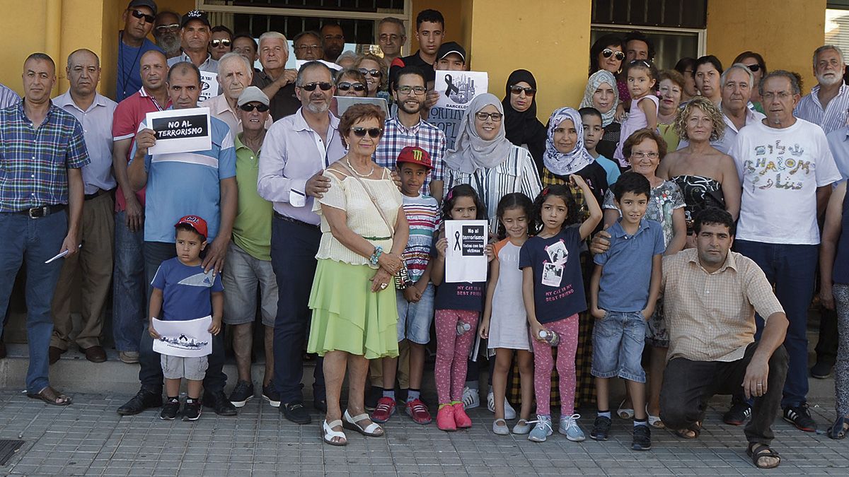 Un momento de la concentración este domingo en Veguellina. | P. FERRERO