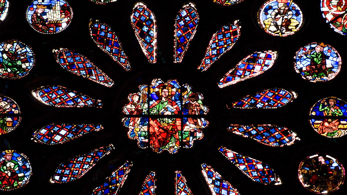 Imagen de las vidrieras de la Catedral. | MAURICIO PEÑA