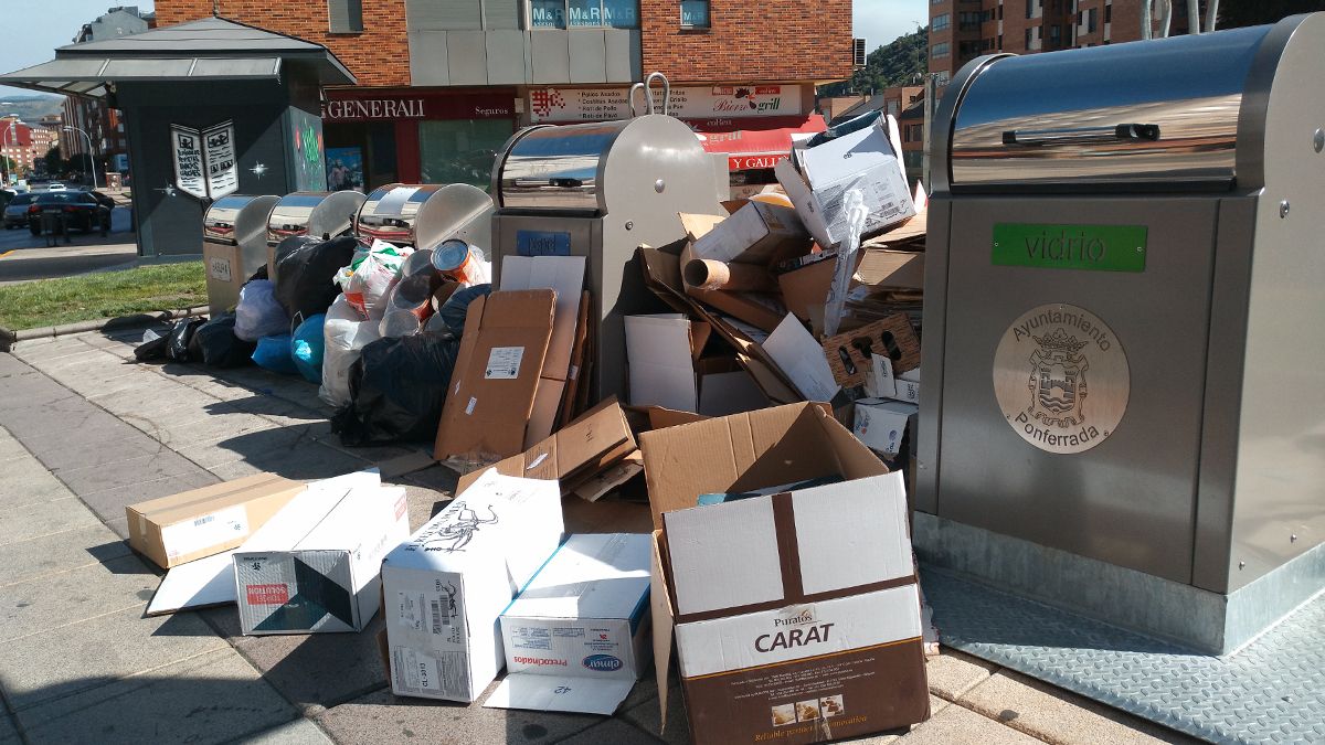 La imagen de las calles de la ciudad denota la huelga. | M.I.