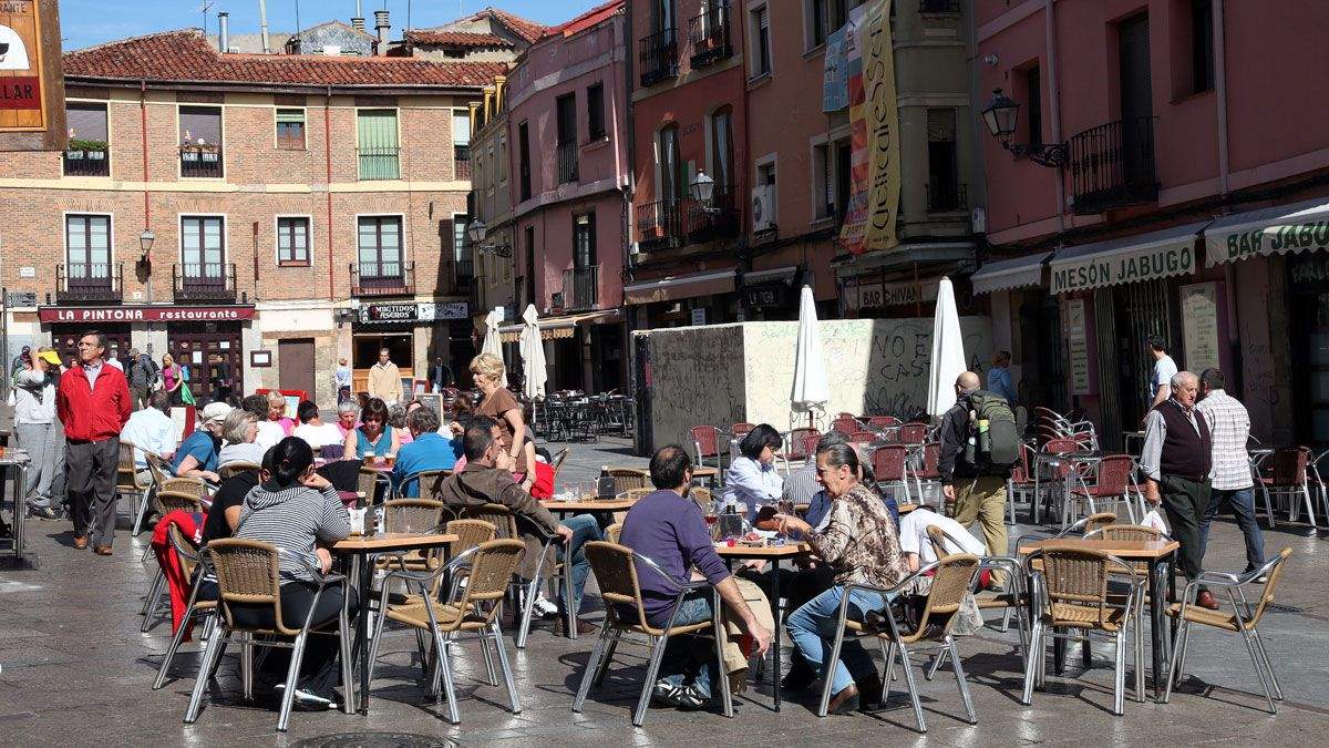 Imagen de la Plaza Mayor. | MAURICIO PEÑA