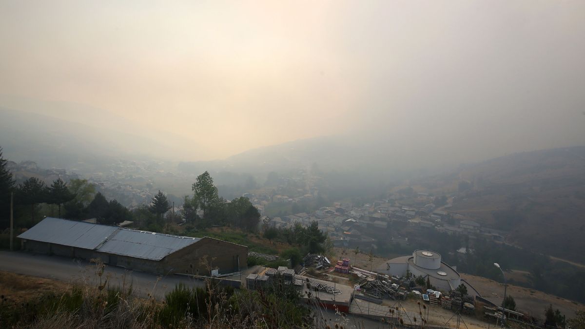 Incendio en el municipio de Encinedo. | ICAL