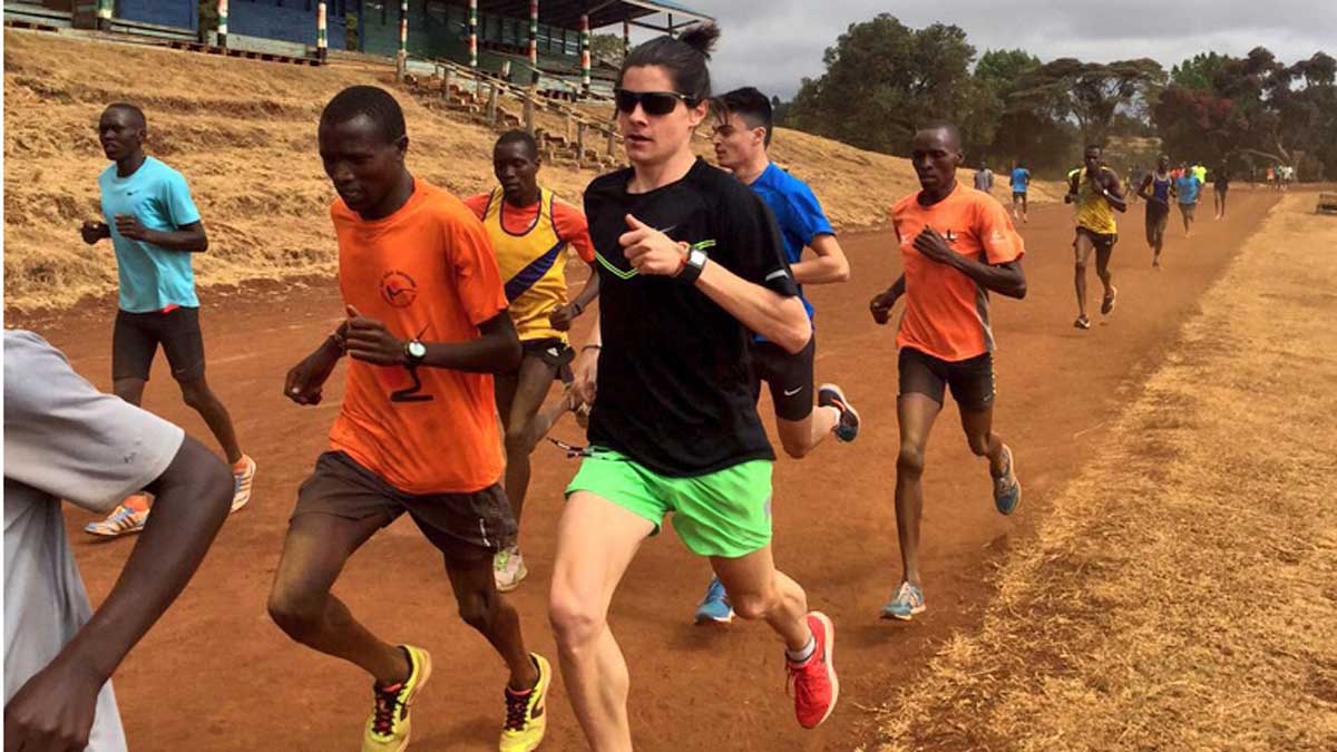 La pista de arcilla de Kimara acoge los entrenamientos de series. | R.A.