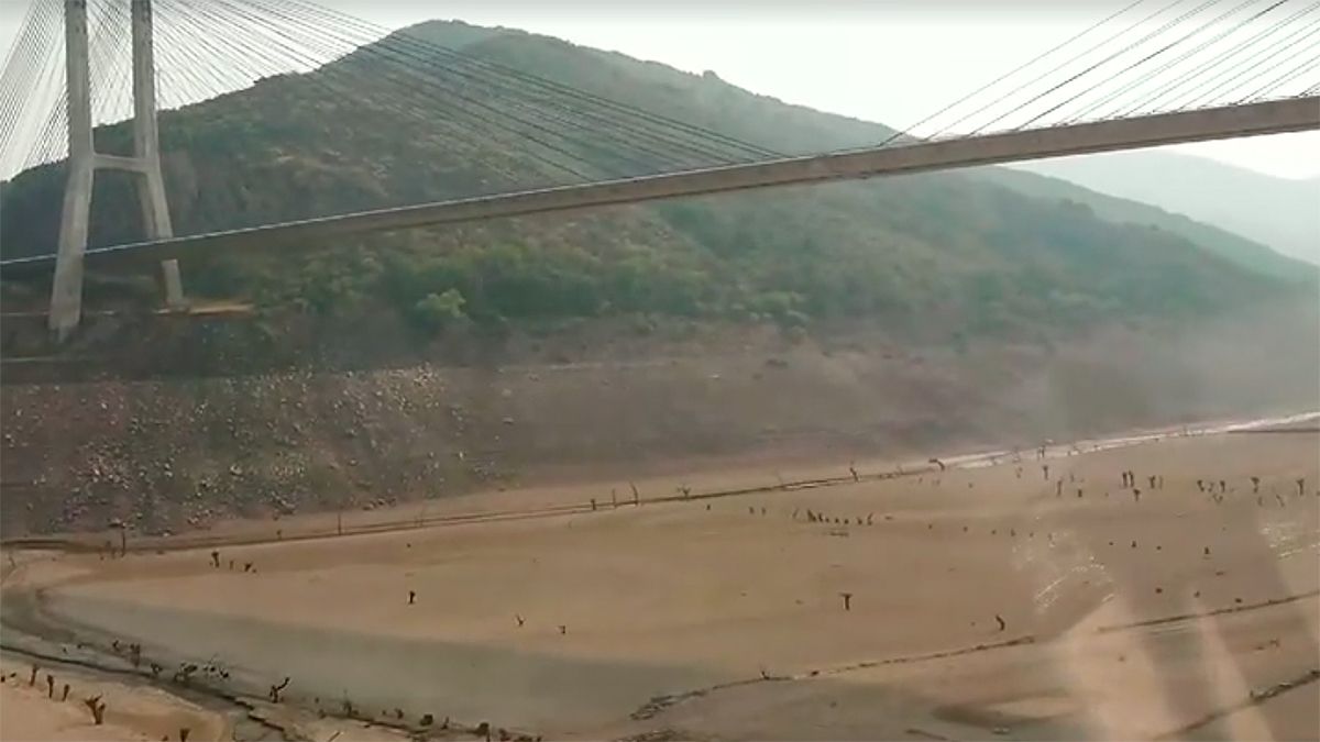 Imagen captada por Jesús Calleja desde el aire. | L.N.C.