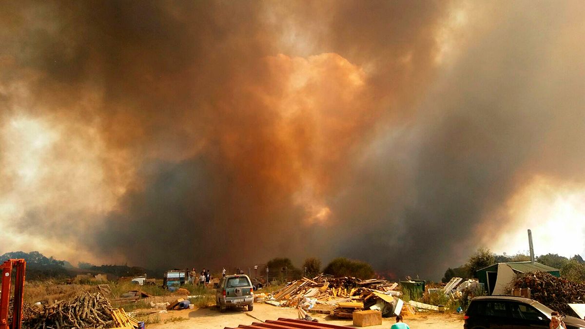 Incendio en Fermoselle (Zamora). | ICAL