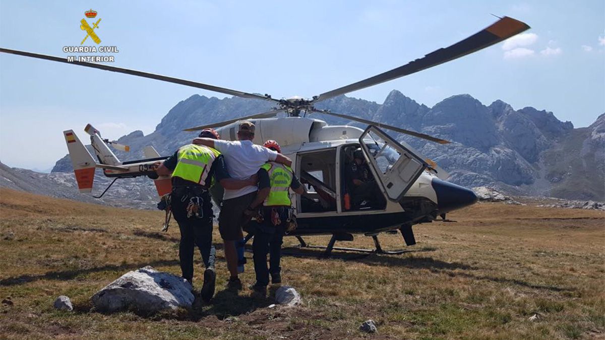 Rescate en Vega de Liordes. | L.N.C.