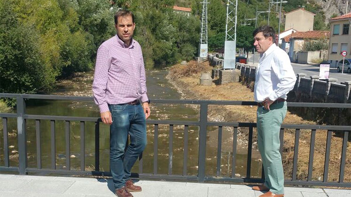 Ayuntamiento y Somacyl visitaron los tramos en los que se ha actuado. | L.N.C.