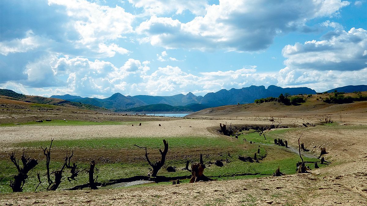 Las reservas de agua del Porma están a día de hoy a al 20 por ciento de su capacidad. | DANIEL MARTÍN