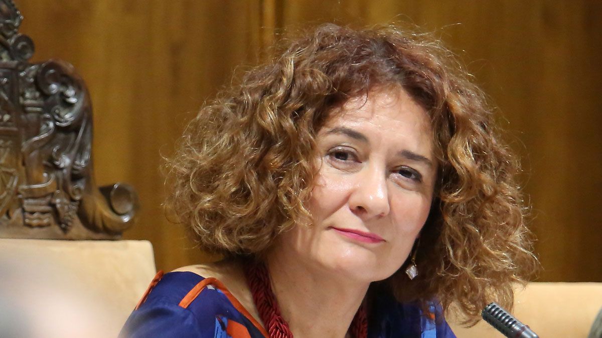 La alcaldesa de Ponferrada, Gloria Fernández Merayo. | CÉSAR SÁNCHEZ (ICAL)