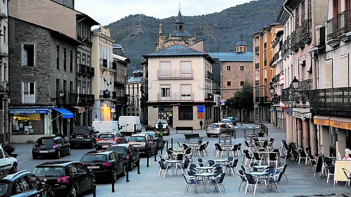 Imagen de la plaza de Villafranca.